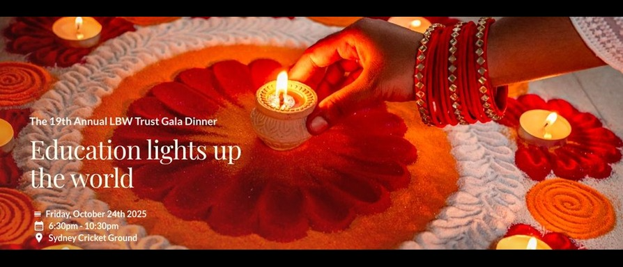 Volunteer — 2025 LBW Trust Gala Dinner hero image